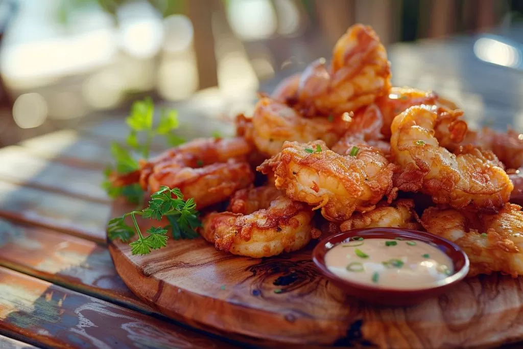 Acras de crevettes : petits délices croustillants à partager