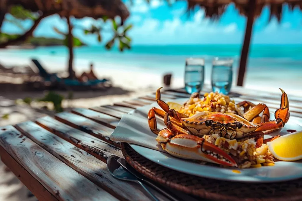 Crabe farci : une entrée martiniquaise pour les amateurs de fruits de mer