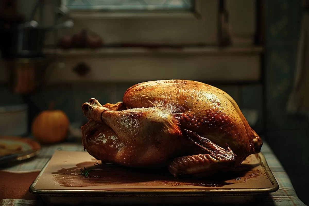 Whole chicken (about kg) ready to be marinated