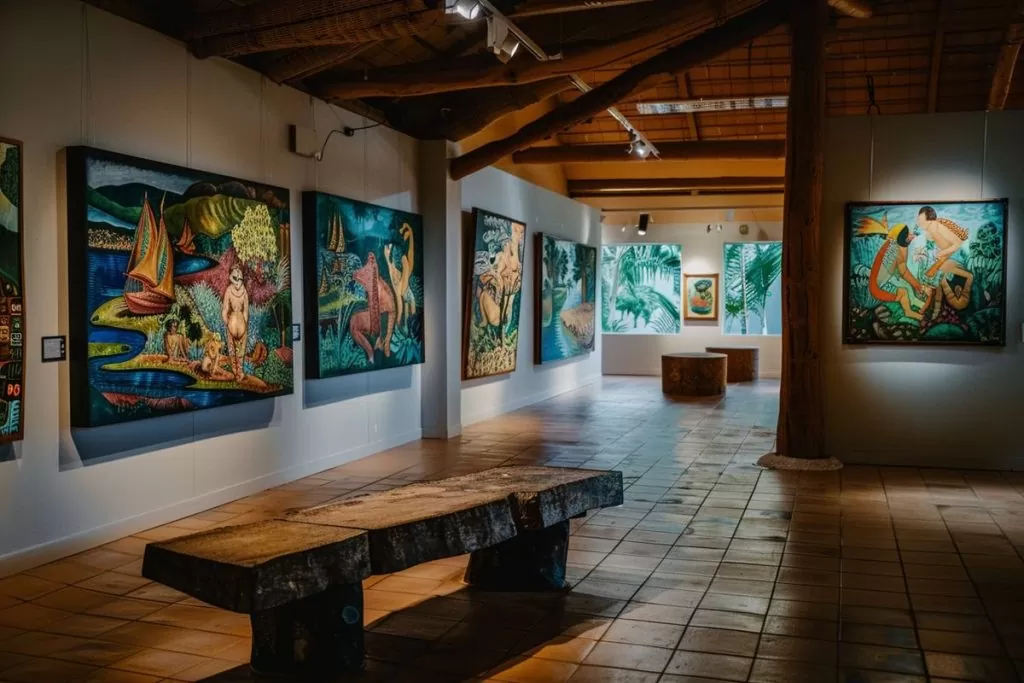 La Martinique : Le musée Paul Gauguin de la Martinique