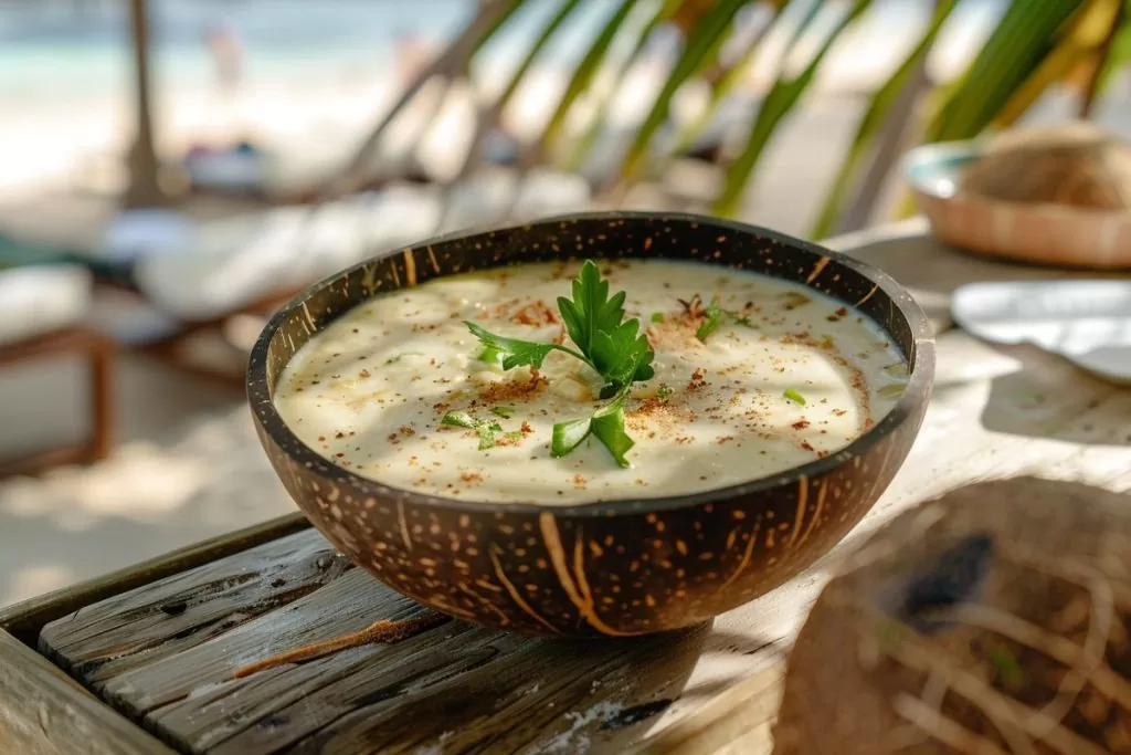 Velouté de christophine : onctuosité et douceur en bouche